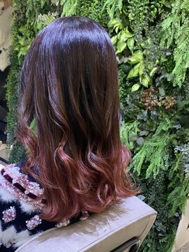 オーブ ヘアー リリー 博多2号店(AUBE HAIR lily) 博多 / ダブルカラー / グラデーションカラー 【前田 悠希】