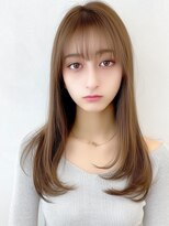 シヨン(ciyon.)&nbsp;韓国風☆シースルーバングレイヤー