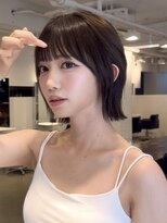 アビー(ABBEY3) くびれボブ切りっぱなしボブロブ大人ボブボブレイヤーミニボブ