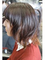 オーバーキャプテンネイキッド(OVER CAPTAIN NAKED)&nbsp;２トーンカラー＊ラフボブ