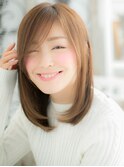 うざバングがPOINT♪透明感☆ストレートa