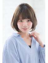 ジョエミバイアンアミ(joemi by Un ami)&nbsp;(joemi)切りっぱなしボブマッシュウルフオン眉ひし形 (花野)