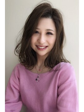 ラテ 武蔵小杉(LATTE) 【LATTE武蔵小杉】大人ミディアム 小顔カット エアーカール