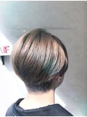 刈り上げ×ショート