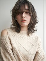 アカ(ACA)&nbsp;【ACA】イルミナカラー伸ばしかけ軽めレイヤーミディ