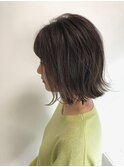 【担当JUN】外ハネボブ大人かわいい無造作簡単スタイリング