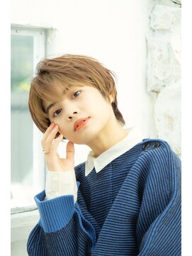 ロンド レグリーズ 立川(Lond leglise) 【山方　直也】小顔×マッシュショート×丸みショート×耳かけ