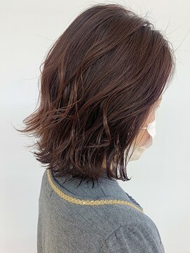 クオリス 上板橋店(QUALIS) 大人かわいい★ピンクアッシュ/外ハネ/ボブ/レイヤーカット