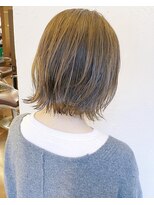 ティーシェル(TIECHEL)&nbsp;簡単スタイリング20代30代40代のくびれレイヤープチウルフボブ