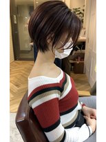 サードバイローラン(THiRD by ROULAND)&nbsp;【THiRD 浅野】マロンベージュショート