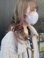 アイリー 名古屋(A/LEE)&nbsp;インナーカラー＋ピンク♪