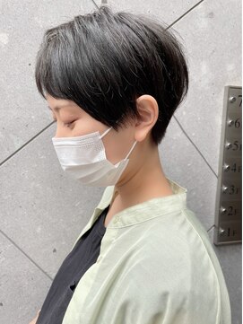 ベック ヘアサロン(BEKKU hair salon) 襟足スッキリ☆オン眉ショートヘア