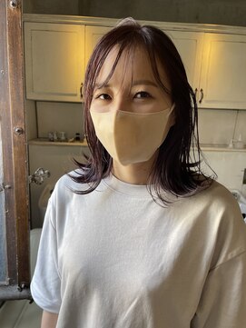 髪質改善と縮毛矯正の専門店 サンティエ(scintiller) バイオレットカラー