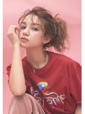 ヘアメイク/ベージュ［池袋駅 髪質改善 弱酸性縮毛矯正］