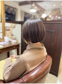 【マッシュショート】【シフォンベージュ】【30代40代】