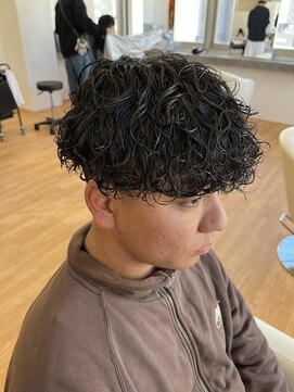 ビカム 名駅(become) 波巻きプードルパーマ