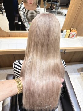 アレンヘアー 松戸店(ALLEN hair) ダブルカラー+エクステ60本【エクステ/松戸】