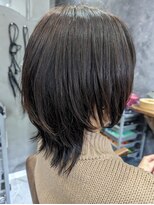 ロム&nbsp;アッシュブラック/ウルフカット/ウルフレイヤー