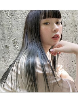 ジジ ヘアワークス(gigi hair works) 艶感カラー×インナーカラー