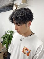 ピープスアンドスー 表参道 渋谷(Peeps&Suu.) スパイラルパーマ/センターパートマッシュ