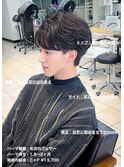流行る毛流れフェザーショートin大宮メンズカットパーマ美容室