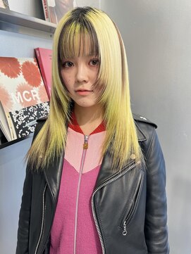 ペレ 梅田(PELE) 黒髪/ボブルフ/ネビージュ/小顔/ワンレン/梅田/髪質改善/前髪