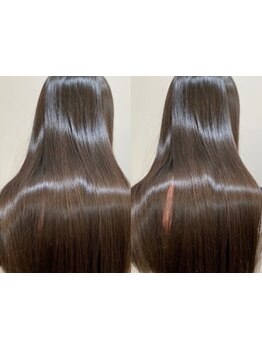 【栄/矢場町】カットでこだわりをカタチに。自然なストレートでナチュラルかつ毛先までサラサラな髪質へ