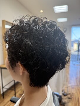 マエバ(maeba) カット+パーマ