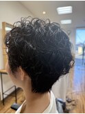 カット+パーマ