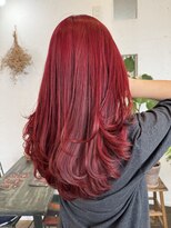 ソンリエ 青竹店(SONRiE)&nbsp;レッドヘアー&レイヤーカット