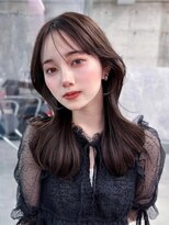 フィヴェント(Fivent)&nbsp;美髪韓国レイヤーイメチェン似合わせワイドバング小顔レイヤー