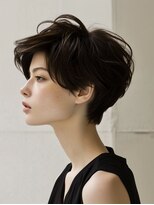 アルトリスト(Altruist Aging×HAIR&SPA)&nbsp;☆イメチェンピンクベージュアンブレラカラー前髪クールショート