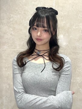 リアン バイ キートス(Lien by kiitos) ローレイヤーカット×ガーリーヘア