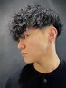 【渡邊指名限定】メンズカット+スペインカール+眉カット13500→9000円[博多]