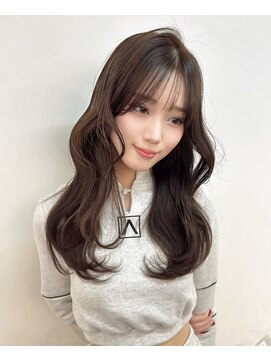 ユーフォリア 渋谷グランデ(Euphoria SHIBUYA GRANDE) くびれヘア　韓国風巻き　レイヤーカット　顔周りカット　YUKI