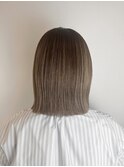 アイスベージュ/切りっぱなしボブ【20代30代40代】