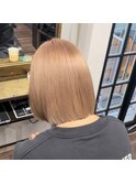 イメチェン/レッドブラウン/フルバング/似合わせカット/高円寺駅