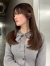 【平日限定】前髪縮毛＋韓国風顔周りカット＋TR＋KINUJO体験付き