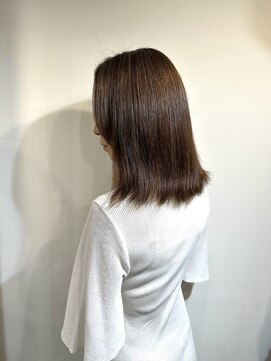 ヘアースタジオ ゼン カロン(Hair studio Zen kalon) 細めハイライト×白髪ぼかしカラー×脱白髪染め20代30代40代50代