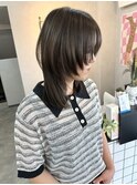 ブリーチなしダブルカラー☆オリーブグレージュ
