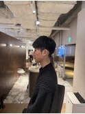 大人マッシュパーマメンズ