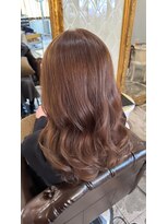 ヘアーアトリエ ラフェル(hair atelier Rafel)&nbsp;赤みを抑えたベージュカラー