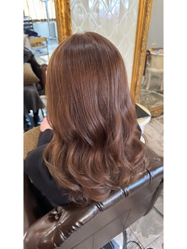 ヘアーアトリエ ラフェル(hair atelier Rafel) 赤みを抑えたベージュカラー