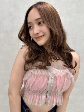 アッシュ 二子玉川店(Ash) レイヤー/くびれヘア/シースルー/デザインカラー/二子玉川