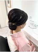 和装シニヨン