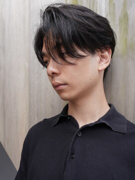 スミス 秋葉原(Smith) MEN’S HAIRブルーブラックシャドウパーマ