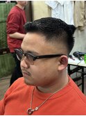 スキンフェード＋濡れパン