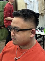 メンズヘア ササキ(sasaki)&nbsp;スキンフェード＋濡れパン