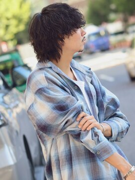 men's salon es. 新宿 メンズカット/メンズパーマ/メンズヘア【メンズサロン エス】 ニュアンスパーマ/波巻きツイストスパイラル[新宿/メンズ/men's]