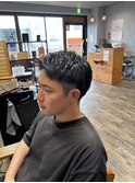 アップバングショート